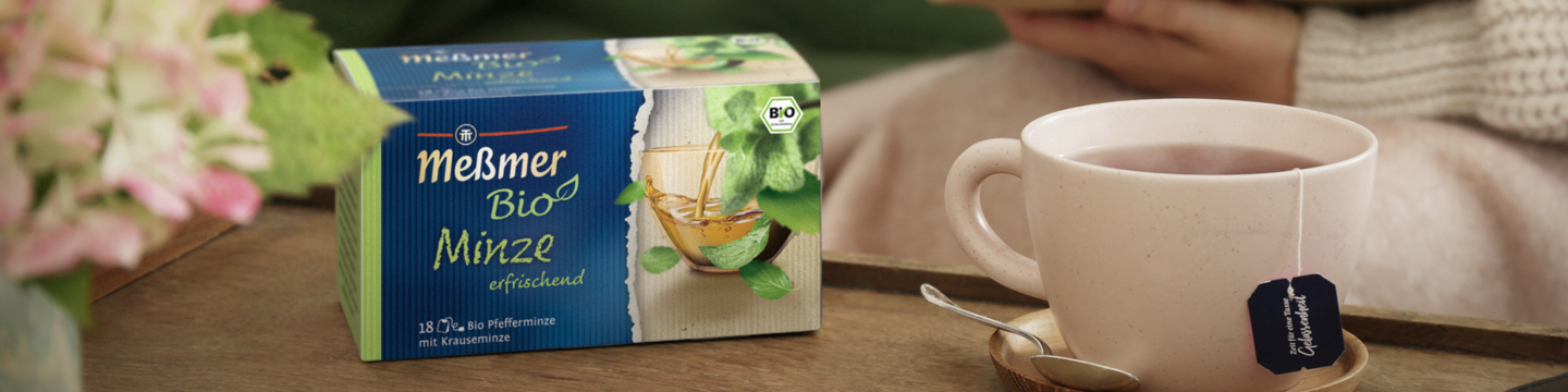 Meßmer-Bio-Pack and teacup